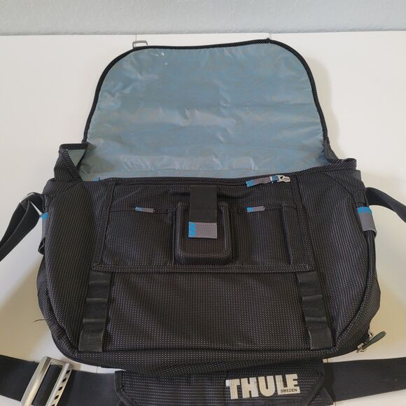 Thule x Messenger Bag Padded Transit Work Crossbody Laptop - Picture 4 of 14